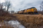 Eastbound UP Grain Train at Coronado